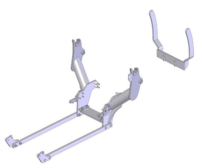 Anbaurahmen für Frontlader STOLL FC450P