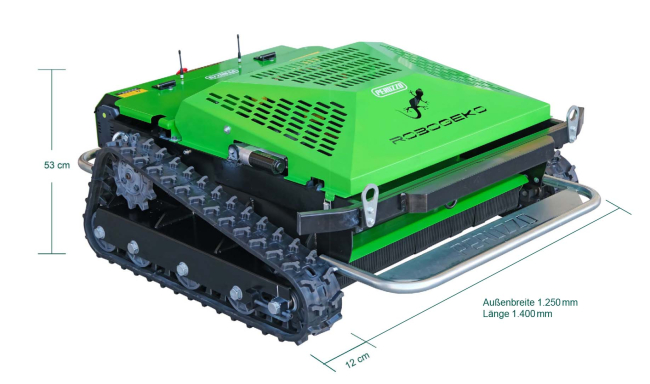 Robogeko Hybrid-Mähraupe